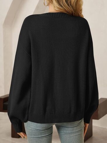 Saodimallsu Womens Long Sleeve Button أسفل Cardigan Swegents Crew Neck Open Front Ment in Saudi Arabia