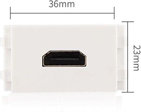 مقبس مقبس HDMI2.0 على شكل حرف L منحني متوافق مع HDMI أنثى (HDMI مستقيم) in Saudi Arabia