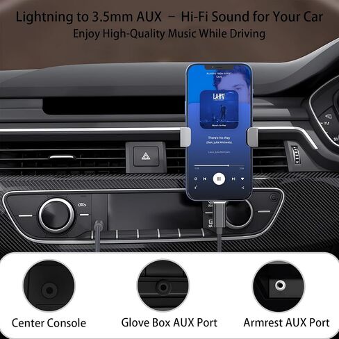 1PACK كابل USB C إلى 3.5 ملم صوت Aux Jack - 3.3ft Type-C إلى 3.5 ملم سماعة رأس وسلك ستيريو للسيارة، متوافق مع iPhone 16 Pro Max، 15 Pro Max، S24 S23 S22 S21، iPad Pro أسود in Saudi Arabia