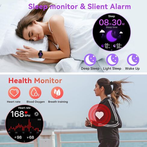 ساعة ذكية لتتبع اللياقة البدنية للنساء: ساعات رقمية مقاومة للماء للرجال تجعل الرد على المكالمات ساعة ذكية لهاتف Android iPhone Samsung متوافق مع خطوة الجري وعداد الخطى والنوم SpO2 مراقب معدل ضربات القلب in Saudi Arabia