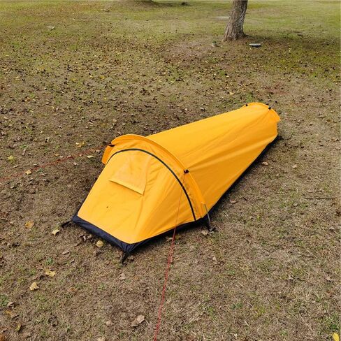 Backpacking Tent, Ultralight Single Person Tent for Camping & Hiking, Waterproof, Windproof, 1 Person, 24.3oz in Saudi Arabia
