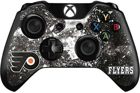 Skinit Decal Gaming Skin Compatible with Xbox One Controller - Officially Licensed NHL Philadelphia Flyers Frozen Design in Saudi Arabia