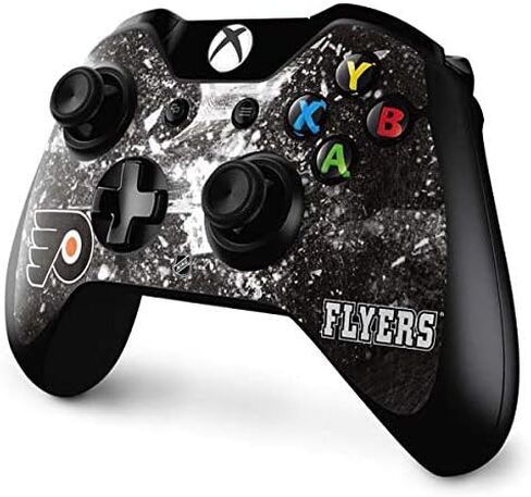 Skinit Decal Gaming Skin Compatible with Xbox One Controller - Officially Licensed NHL Philadelphia Flyers Frozen Design in Saudi Arabia