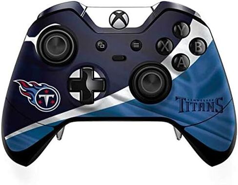 Skinit Decal Gaming Skin Compatible with Xbox One Elite Controller - Officially Licensed NFL Tennessee Titans Design in Saudi Arabia