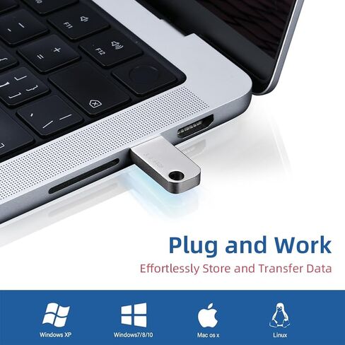 32GB USB3.0 Stick,USB Memory Stick Flash Drive,Portable Thumb Drive with Keyhole,Memoria USB,Jump Drive,Suitable for Laptops/Computers in Saudi Arabia