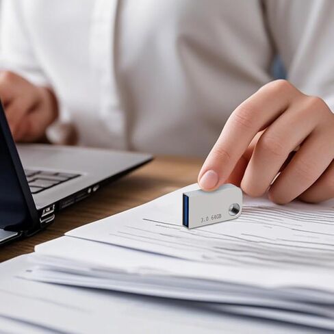 32GB USB3.0 Stick,USB Memory Stick Flash Drive,Portable Thumb Drive with Keyhole,Memoria USB,Jump Drive,Suitable for Laptops/Computers in Saudi Arabia