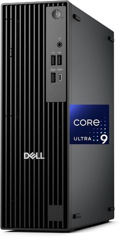 Dell Pro Slim QCS1250 Desktop SFF (Replaces OptiPlex SFF Series), Intel Ultra 5-235 (Beats i7-14700), 16GB DDR5, 1TB NVMe SSD, WiFi 6E, BT, Type-C, DP, HDMI, Win 11 Pro, Business PC, Black in Saudi Arabia