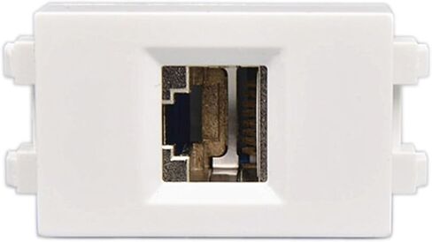 CAT8 RJ45 موصل وحدات محمية 23x36mm CAT.8 LAN Kit مقبس يدعم 40 جيجابت في الثانية in Saudi Arabia