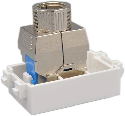 CAT8 RJ45 موصل وحدات محمية 23x36mm CAT.8 LAN Kit مقبس يدعم 40 جيجابت في الثانية in Saudi Arabia