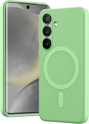 for Galaxy A36 5G Case Magnetic,Wireless Charging,Slim Soft TPU Silicone Cover Phone Case for Galaxy A36 5G,Black,MUS-MFCX-13-01 in Saudi Arabia