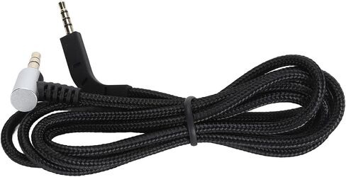 Headphone Replacement Cable, Upgrade Wire for Bowers and Wilkins P7, Right Angle Connector, Gold Plated Plug, 1.2m Length, OFC Core, Compatible with Phones, Tablets, Computers in Saudi Arabia