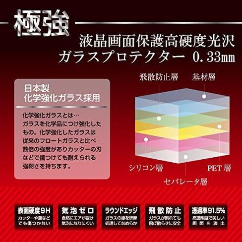 Alone for Nintendo Switch, Screen Protection Glass Film, 95% Full Light Transmittance, Beautiful and Clear, Shatterproof, Fingerprint Resistant, Water Repellent, Oleophobic, Self-Adhering, Bubble Prevention, Japanese Manufacturer in Saudi Arabia