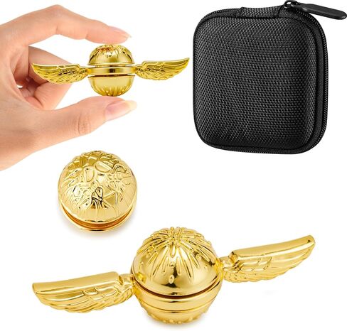 كرة معدنية صلبة فيدجيت سبينر قزحية الألوان الحسية إصبع اليد لعبة الغزل إضافة ADHD تخفيف التوتر والقلق يخفف المخفض للأطفال والكبار. in Kuwait