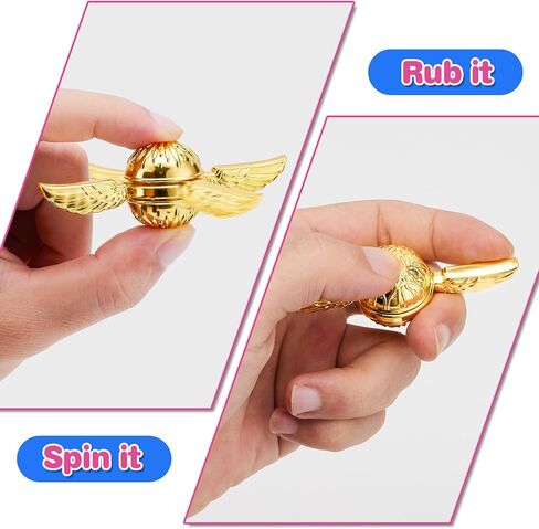 كرة معدنية صلبة فيدجيت سبينر قزحية الألوان الحسية إصبع اليد لعبة الغزل إضافة ADHD تخفيف التوتر والقلق يخفف المخفض للأطفال والكبار. in Kuwait