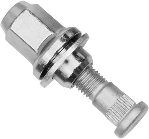 4PCS M14x1.5 Chrome Wheel Lug Stud Nut Set Compatible with 2015-2023 Ford Mustang Explorer Edge Fusion GT/Lincoln Continental MKZ MKX Aviator Nautilus 611-007 ACPZ1012D ACPZ1012M in Saudi Arabia