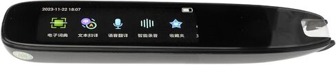 WALFRONT Scan Reader Pen, ABS Material, Dual Microphones, Text to Speech, Intelligent Scanning Dictionary Device for Students and Office Use in Saudi Arabia
