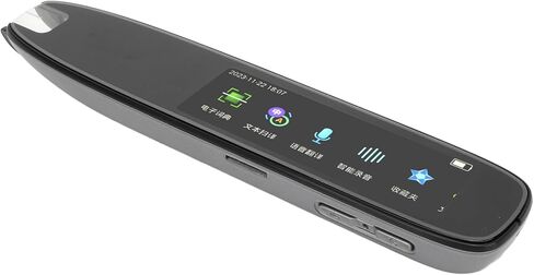 WALFRONT Scan Reader Pen, ABS Material, Dual Microphones, Text to Speech, Intelligent Scanning Dictionary Device for Students and Office Use in Saudi Arabia