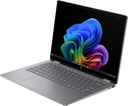 كمبيوتر محمول HP OmniBook X 14-fk00 Flip 2 في 1، شاشة لمس 14 بوصة WUXGA IPS 8 النواة AMD Ryzen AI 7 350 24 جيجابايت LPDDR5 رام، 1 تيرابايت SSD، رسومات AMD Radeon 860M، Windows 11 Home (متجدد) in Saudi Arabia