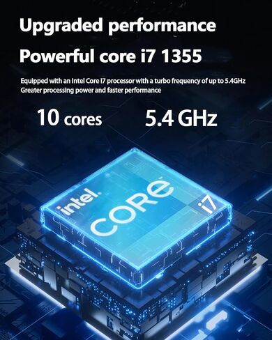 لاب توب ديل DC15250 15.6 Business Student - شاشة FHD IPS مضادة للتوهج 120 هرتز، انتل 10-كور i7-1355U، ذاكرة الوصول العشوائي 32 جيجا، 1 تيرابايت اس اس دي، لوحة مفاتيح بإضاءة خلفية، كاميرا ويب، بصمة الإصبع، واي فاي 6، ويندوز 11 برو، مع ملحقات in Kuwait