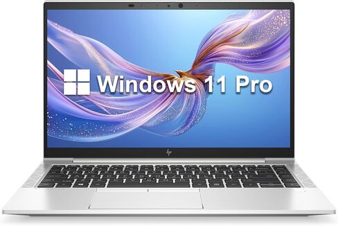 كمبيوتر محمول HP EliteBook 845 G7، شاشة 14 بوصة FHD، AMD Ryzen 5 Pro 4650U، ذاكرة وصول عشوائي 16 جيجابايت، 512 جيجابايت SSD، واي فاي، لوحة مفاتيح بإضاءة خلفية، بصمة الإصبع، Windows 11 Pro (متجدد) in Saudi Arabia