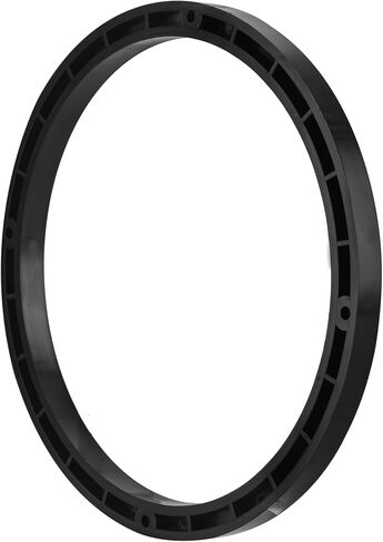 DS18 RY-HDRING8 8" Speaker 1/2" Spacer Rings for Touring Motorcycles – Pair – CNC ABS Plastic – Black – Midrange & Midbass Speaker Mounting Adapter – Fits Saddlebags Models in Saudi Arabia