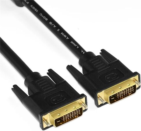 DVI Cable DVI-D 24+1 pin 1080P@144HZ 2K@60HZ Male to Male Cable for Projector Laptop DVD HDTV 1.5m/3m/5m/8m(10m) in Saudi Arabia