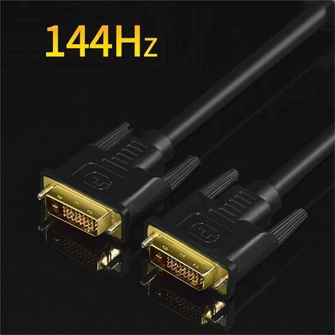 DVI Cable DVI-D 24+1 pin 1080P@144HZ 2K@60HZ Male to Male Cable for Projector Laptop DVD HDTV 1.5m/3m/5m/8m(10m) in Saudi Arabia