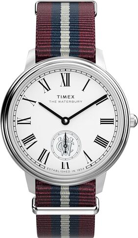 Timex Men's Waterbury Metropolitan 39mm Watch - Black Strap Dial Dial Steflic Steel in Saudi Arabia