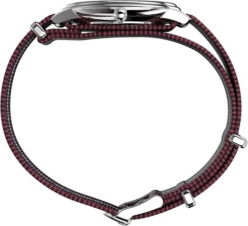 Timex Men's Waterbury Metropolitan 39mm Watch - Black Strap Dial Dial Steflic Steel in Saudi Arabia