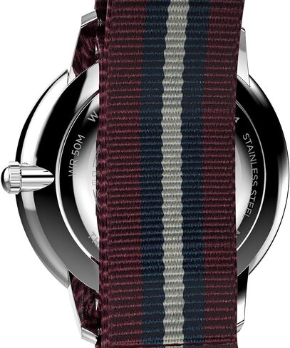 Timex Men's Waterbury Metropolitan 39mm Watch - Black Strap Dial Dial Steflic Steel in Saudi Arabia