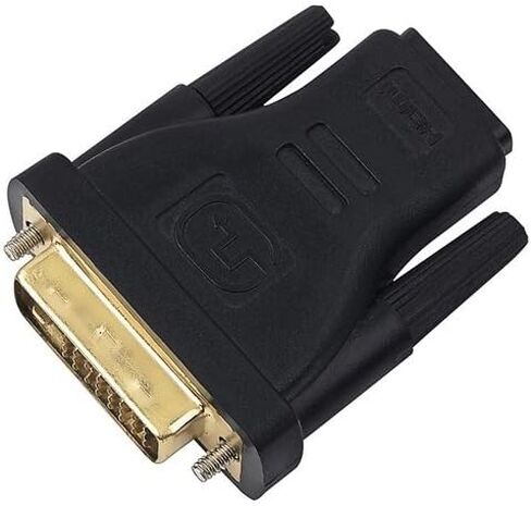DVI-D 24+1 Pin Male to HDMI Female M-F Adapter Converter for HDTV LCD Monitor in Saudi Arabia