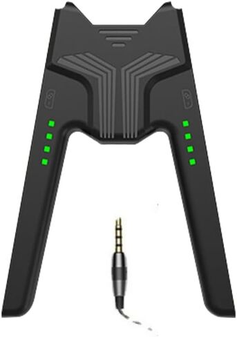 ELICTECH For Switch Charging Handle V Shaped Game Controller Charger Playing While Charging with LED Indicator Type C Compatible with Nintendo Switch (White) in Saudi Arabia