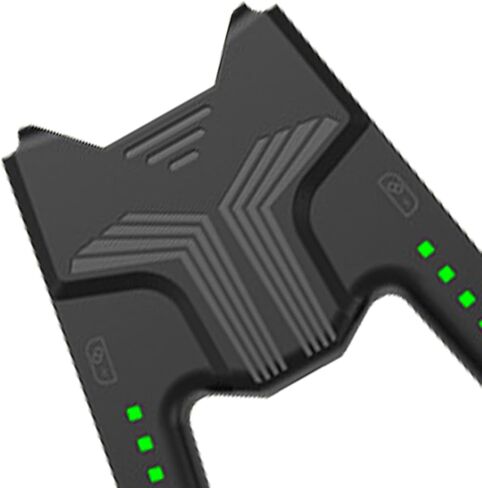 ELICTECH For Switch Charging Handle V Shaped Game Controller Charger Playing While Charging with LED Indicator Type C Compatible with Nintendo Switch (White) in Saudi Arabia