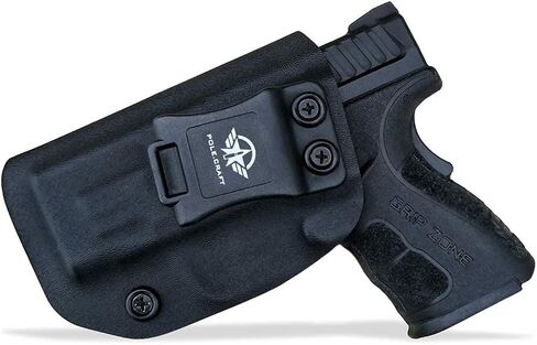 IWB Kydex Holster Fits Custom Fits: Springfield XD MOD .2 3 "Sub-Compact 9MM / .40 S&W Pistol - داخل حزام الخصر - Adj. غير قادر على الاحتفاظ - غطاء Mag-Button - لا تآكل - لا غضب in Saudi Arabia