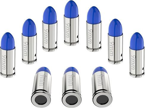 Snap Caps for 22LR/9MM/.380ACP/.45ACP/ .40 S&W/38SPL Round Action Training Training Dummy Rounds Practice Safe Loading Firing in Kuwait