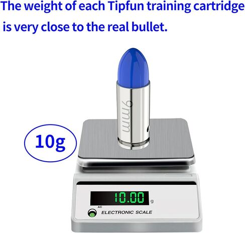 Snap Caps for 22LR/9MM/.380ACP/.45ACP/ .40 S&W/38SPL Round Action Training Training Dummy Rounds Practice Safe Loading Firing in Kuwait