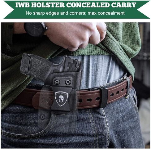 سبرينجفيلد أرموري هيلكات IWB ملحق KYDEX الحافظة - Adj. غير قادر على الاحتفاظ، اليد اليمنى/اليسرى اختيارية in Kuwait
