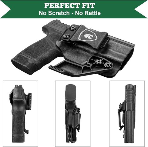 Springfield Armory Hellcat IWB Appendix KYDEX Holster - Adj. Cant & Retention, Right/Left Hand Optional in Saudi Arabia