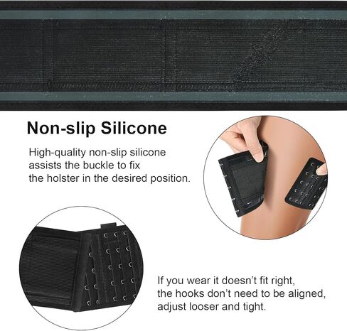 Gun Holster,Thigh Holster for Women,Embroidery Gun Holsters for Pistol,Fit for PT-22. 22 CaliberTCP. 380, P238, RugerLCP &Similar Guns, 27.5 in Kuwait