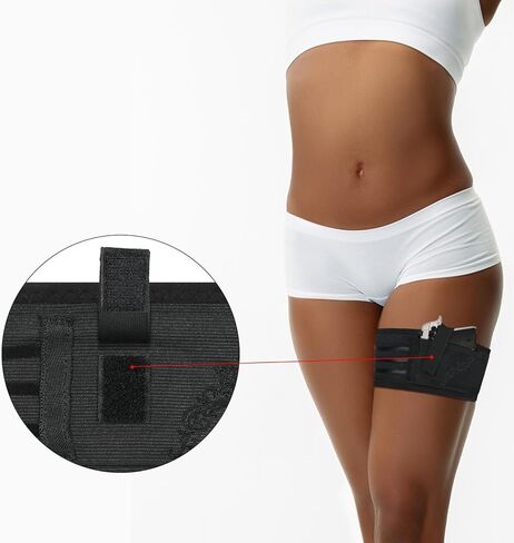 Gun Holster,Thigh Holster for Women,Embroidery Gun Holsters for Pistol,Fit for PT-22. 22 CaliberTCP. 380, P238, RugerLCP &Similar Guns, 27.5 in Kuwait