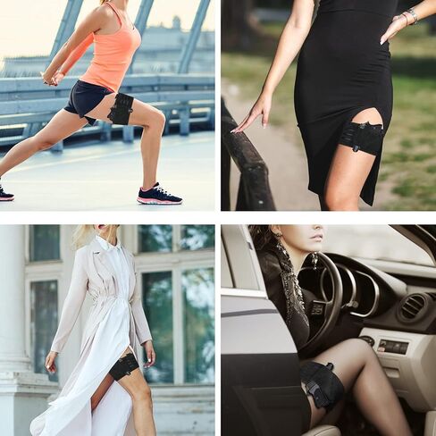 Gun Holster,Thigh Holster for Women,Embroidery Gun Holsters for Pistol,Fit for PT-22. 22 CaliberTCP. 380, P238, RugerLCP &Similar Guns, 27.5 in Kuwait