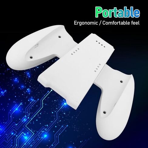 Drfeify Switch Charging Grip, Fast Charging Stand Ergonomic Dual Station with Comfort Handle Charger for Swicth in Saudi Arabia