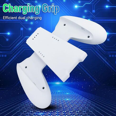 Drfeify Switch Charging Grip, Fast Charging Stand Ergonomic Dual Station with Comfort Handle Charger for Swicth in Saudi Arabia
