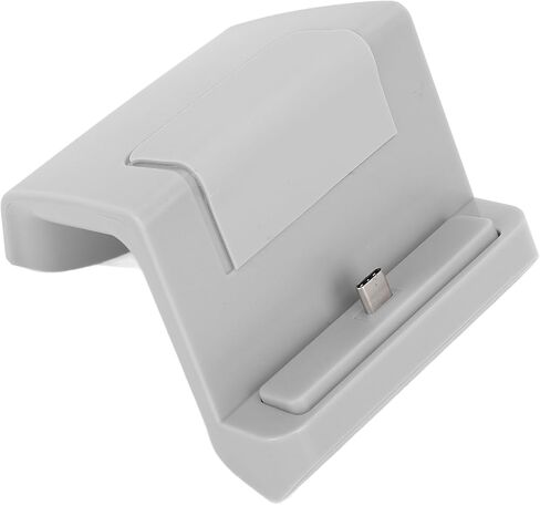 Charger Dock, Quick Charging Dock Stand Switch LED Game Console Holder Light Strip Stand for Gaming Console (Black in Saudi Arabia