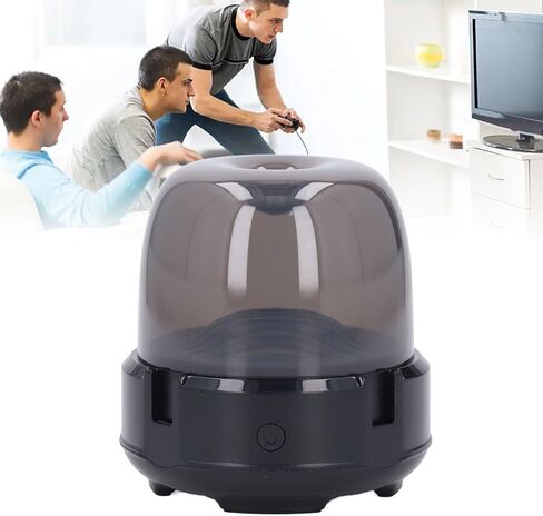 قاعدة شحن سريعة Drfeify 4 في 1 RGB لوحدة تحكم Switch Pro 15V2.6A شحن سريع على شكل دائري مع اتصال USB (أسود) in Kuwait