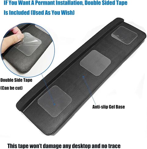 2 PCS L-Shaped Desk Elbow Pads, Memory Foam Elbow Support Padding Non-Slip, Wrist Arm Pad Elbow Comfort Support for Table or Desk Edge, Desk Edge Cushion, Separate Design in Saudi Arabia