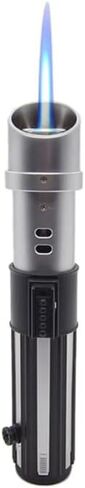 The Chosen One Lightsaber Lighter – Refillable Butane Jet Torch, Windproof & Adjustable Flame – Great Gift for Boyfriends, Husbands & Dads – Unique Collector’s Gadget by Philthy in Saudi Arabia