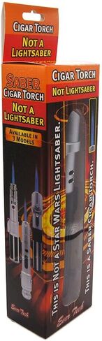 The Chosen One Lightsaber Lighter – Refillable Butane Jet Torch, Windproof & Adjustable Flame – Great Gift for Boyfriends, Husbands & Dads – Unique Collector’s Gadget by Philthy in Saudi Arabia