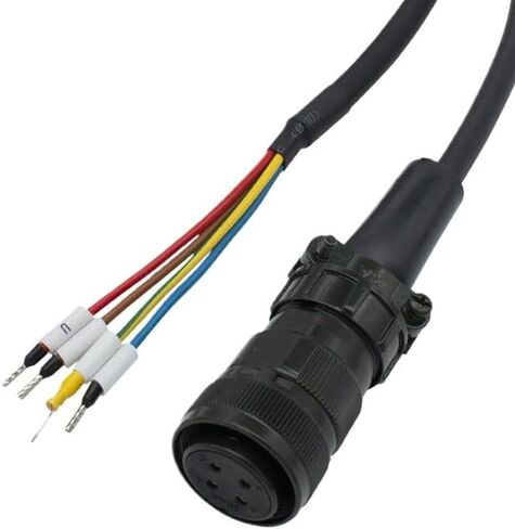 High Power Servo Motor Power Cord MR-PWCNS4-3M 5M 10M -H/L Power Cord(10M,MR-PWCNS4-XXM-L) in Saudi Arabia
