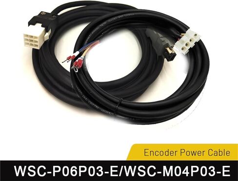 كابل تشفير المحرك المؤازر WSC-P06P03-E WSC-P06P05-E كابل الطاقة WSC-M04P03-E WSC-M04P05-E (كابل تشفير 3M) in Saudi Arabia